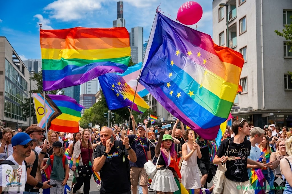 Christopher Street Day Frankfurt desfile del orgullo LGBTQ
