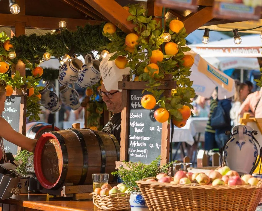 Apfelwein Festival Frankfurt festival del vino de manzana