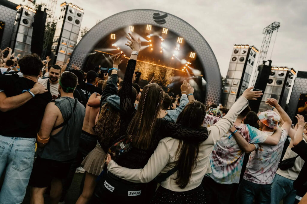 World Club Dome festival de música electrónica en Frankfurt Deutsche Bank Park